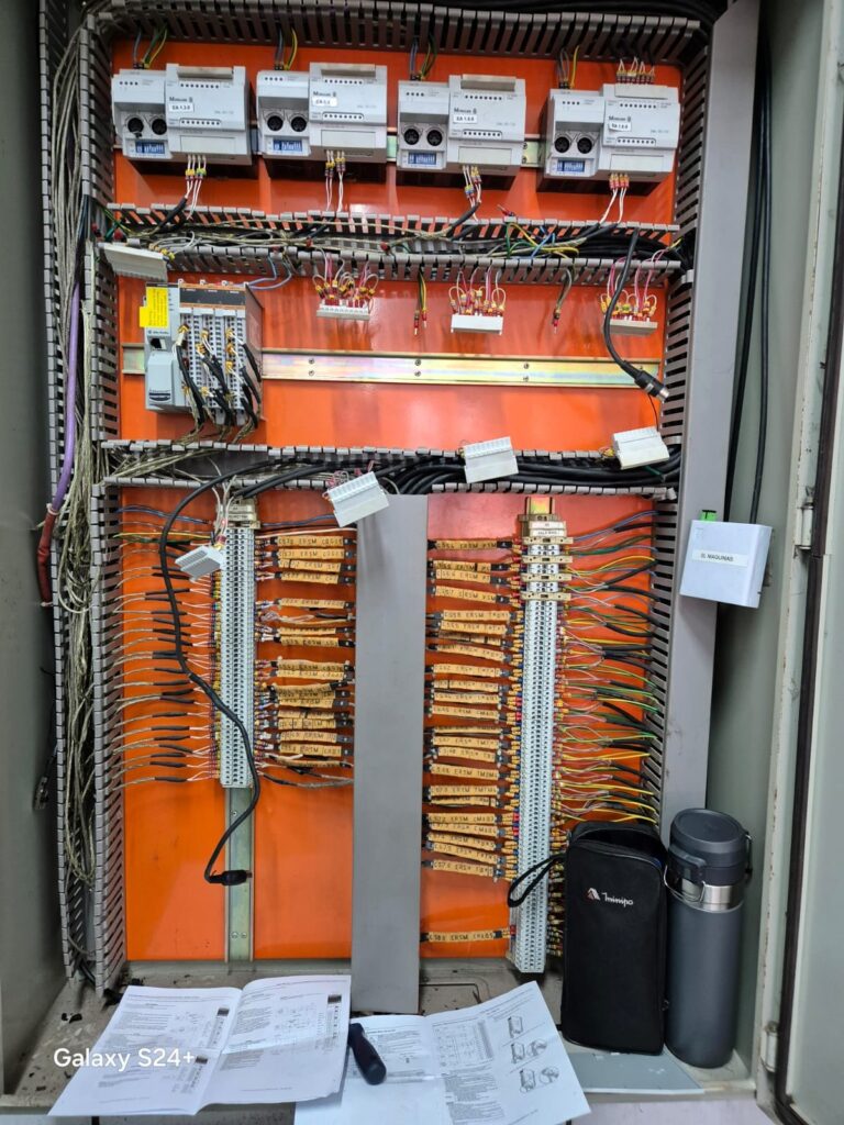Automação do Alto-Forno 1 da Âncora Norte — remota
