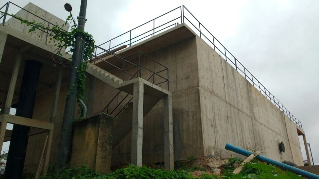 Sistema de tratamento de água de Marabá — estrutura