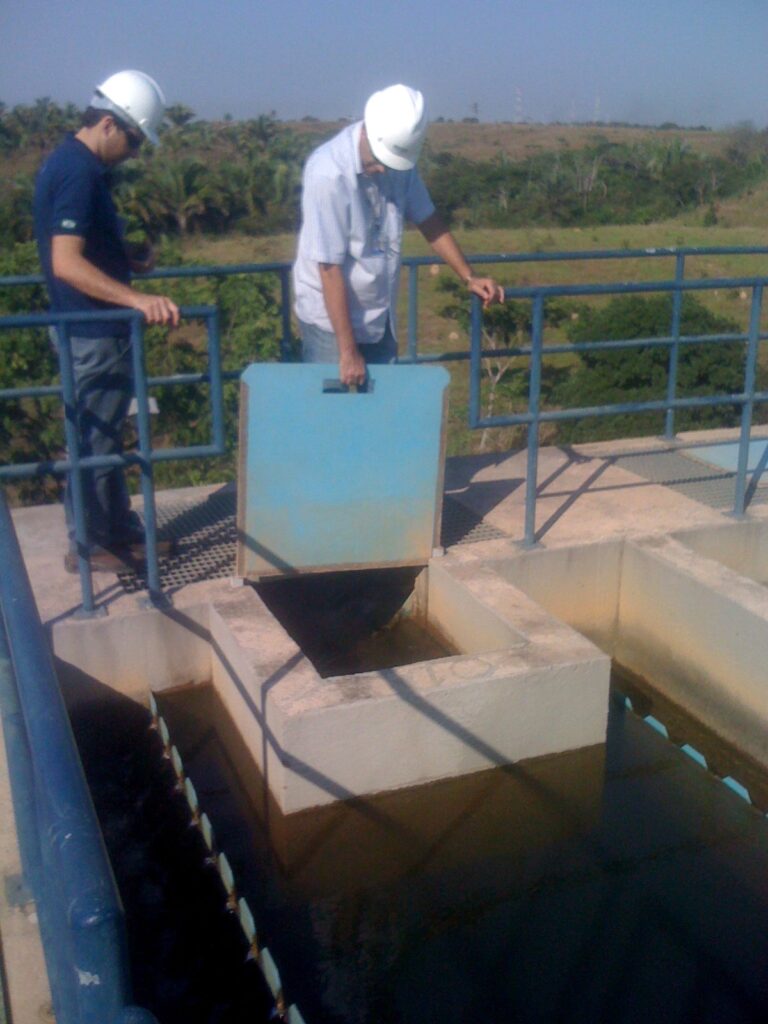 Projeto de água e esgoto de Marabá — campo