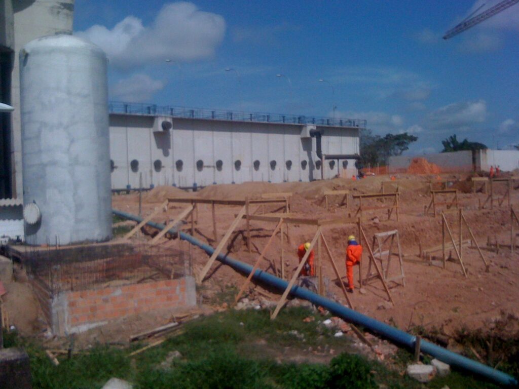 Projeto de água e esgoto de Marabá — vista