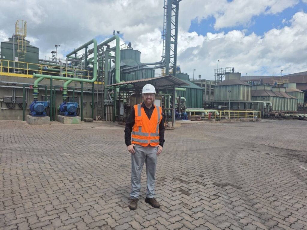 Projeto industrial da Sinobras — area