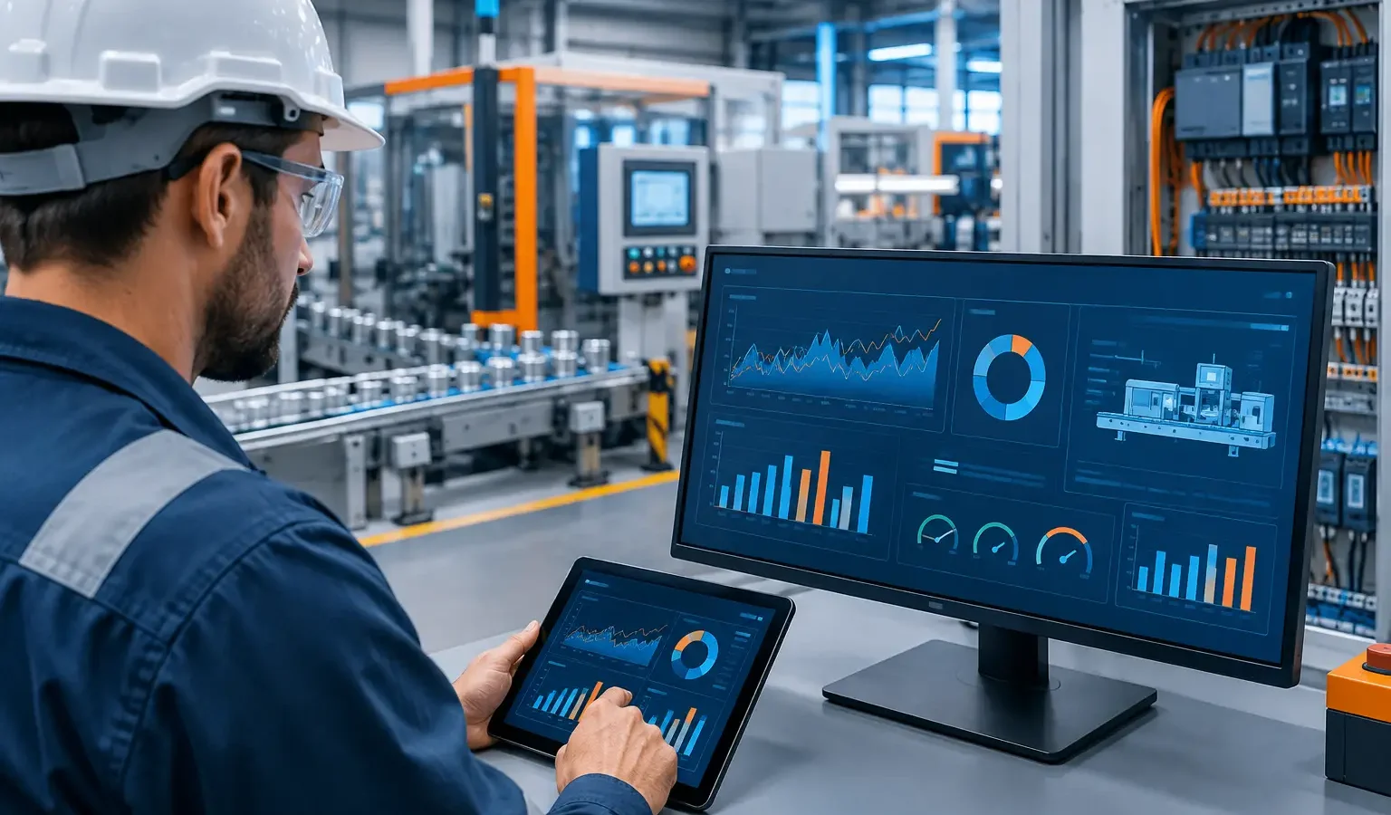 Análise de dados industriais em tempo real
