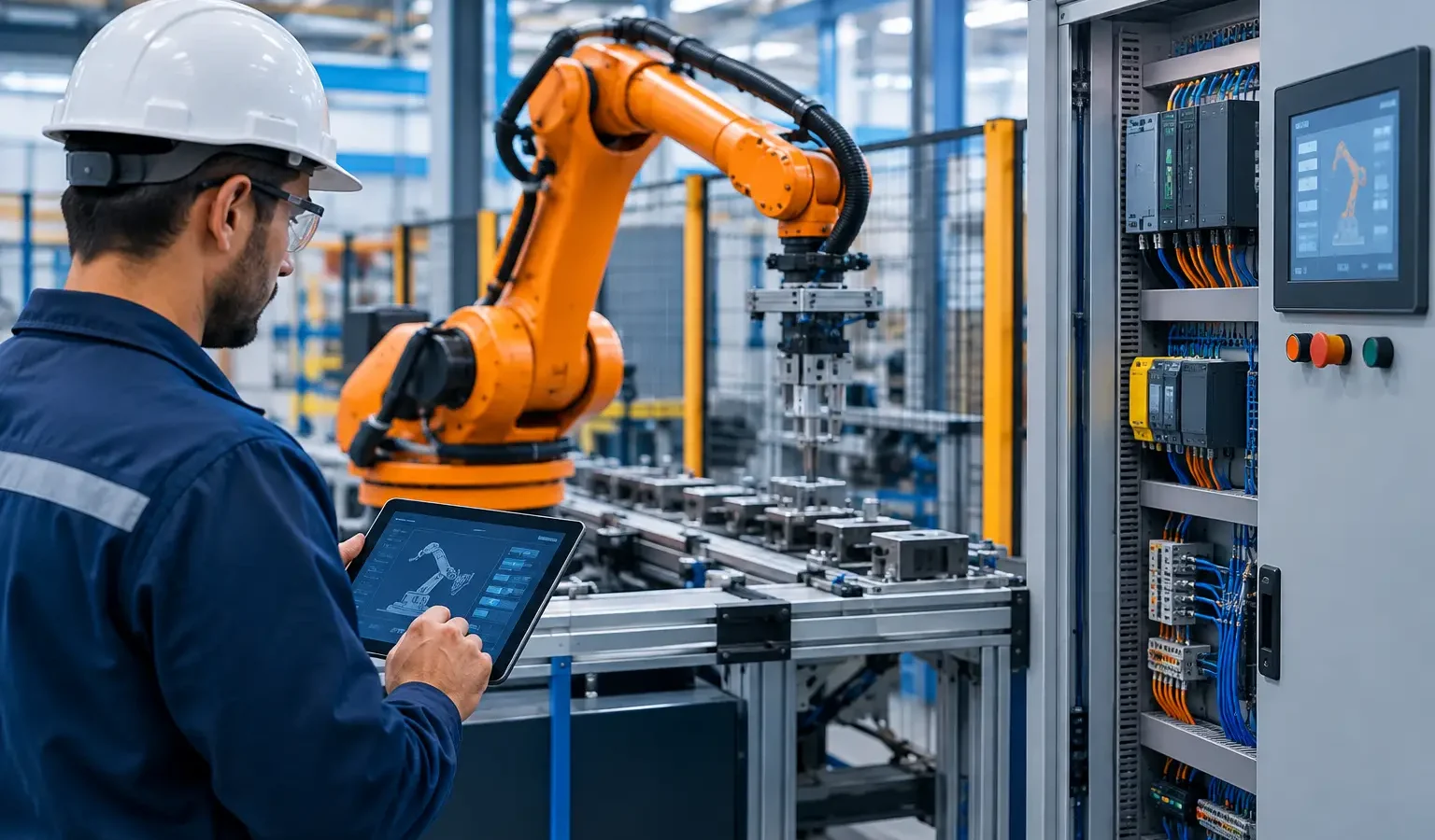 Automação robótica industrial: critérios de projeto