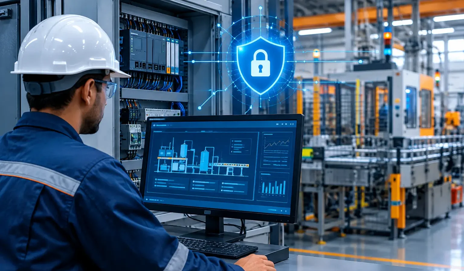 Cibersegurança industrial para operações críticas