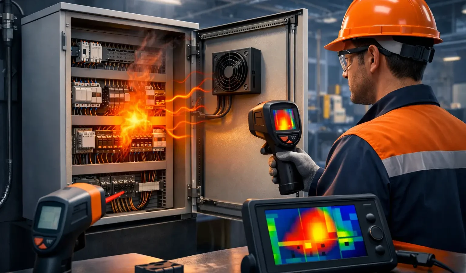 Como avaliar a elevação de temperatura em painel elétrico