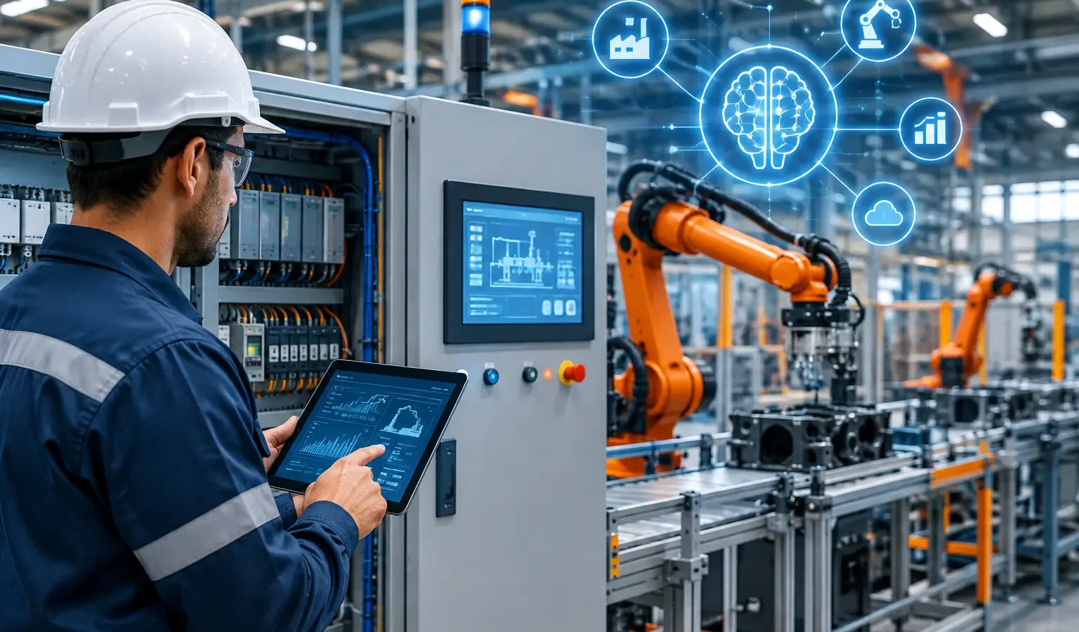 Indústria 4.0 e inteligência artificial na planta