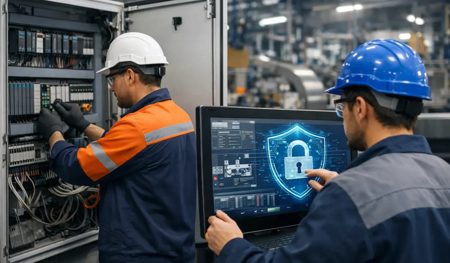 Retrofit de automação com segurança cibernética