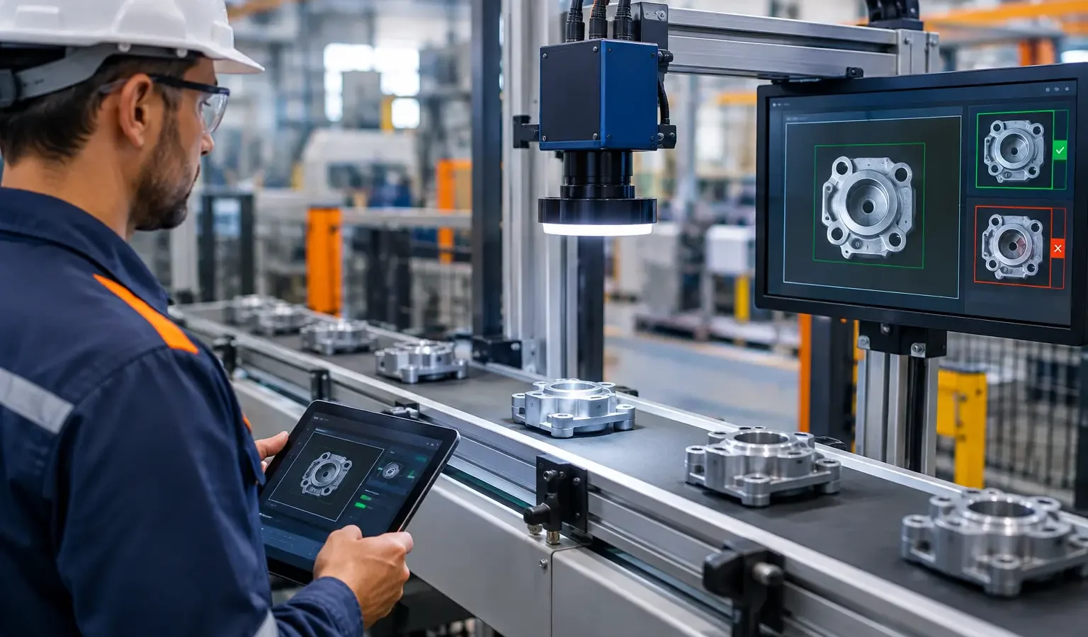 Visão computacional para controle de qualidade industrial